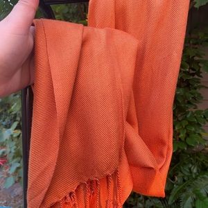 Orange scarf